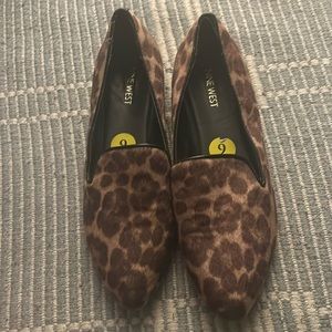 Nine West Leopard Print Flats